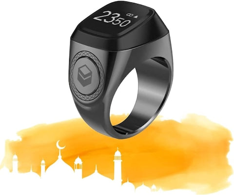 Smart Tasbih Zikr Ring | Muslim Prayer Timing Reminder