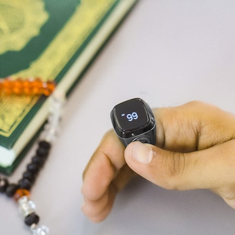 Smart Tasbih Zikr Ring | Muslim Prayer Timing Reminder