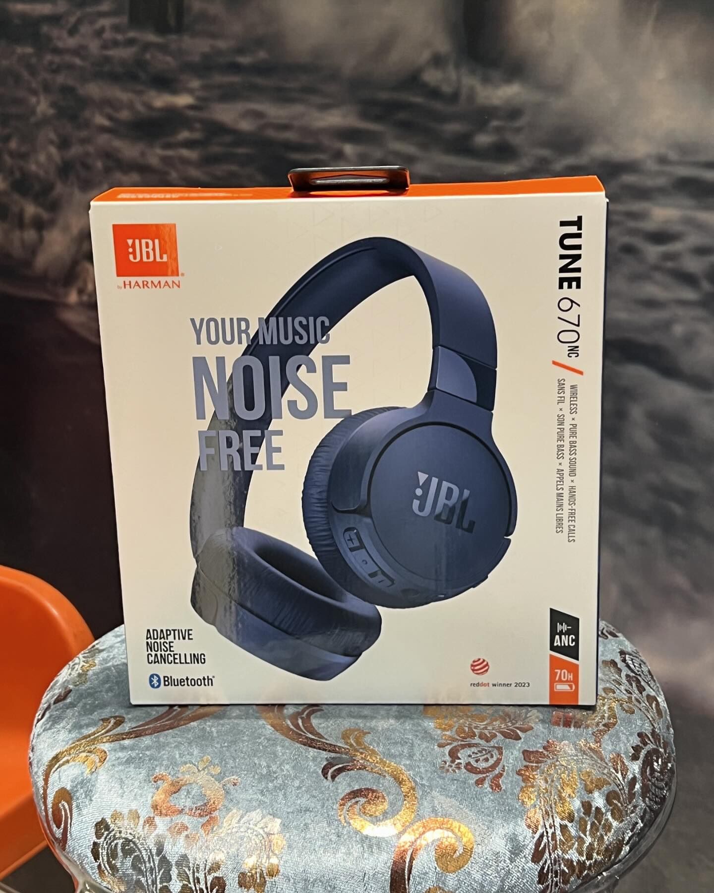 JBL Tune 760NC Wireless Over-Ear NC Headphones