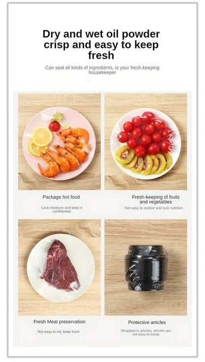 Small 2-in-1 Rechargeable Magnetic Snack Sealer Household Mini Sealing Machine