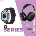 Apple Watch Series 8 Without Logo With Free P-9 Headphones