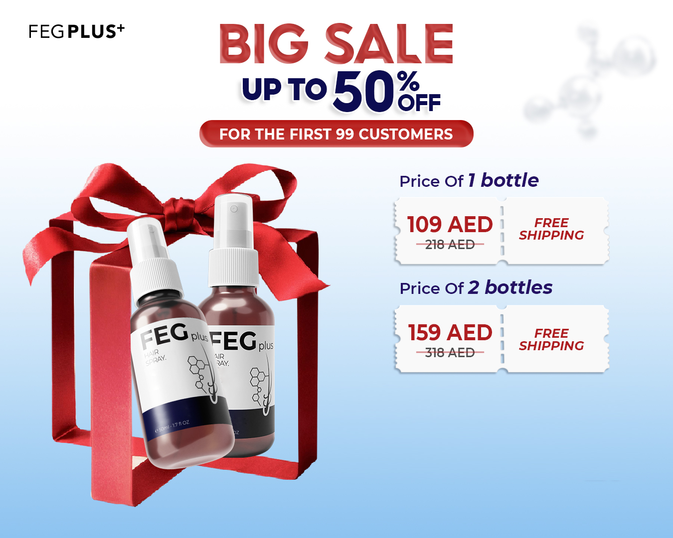 FEG Hair Growth Spray 50ml