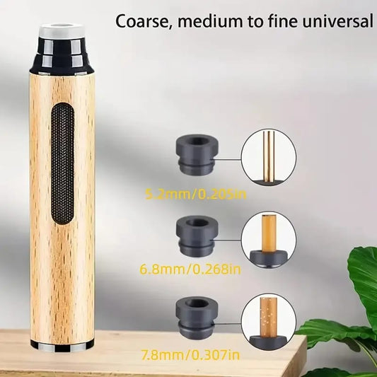 Handheld Car Cigarette Holder, High Temperature Resistance Portable Easy To Use Handheld Car Ashtray 50mAh for Home(Black)